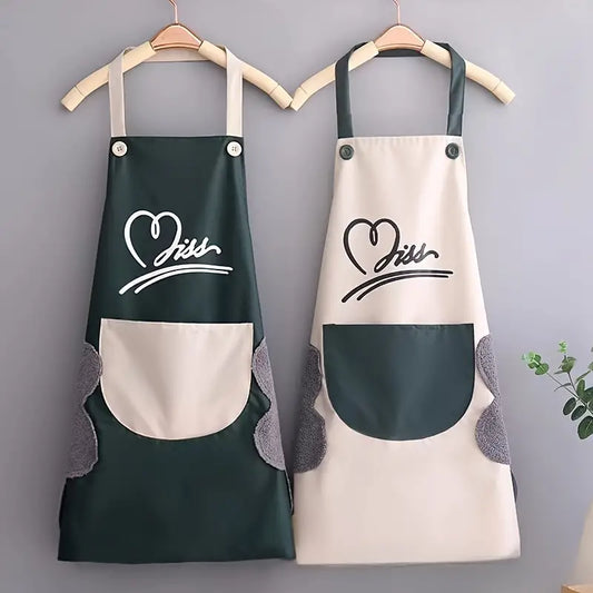 Masterchef's Choice - Waterproof Apron with Side Hand Wipes